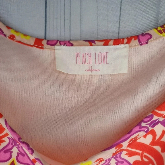 Peach Love summer spaghetti strap dress - Picture 6 of 11